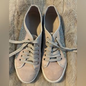 Gianni Bini rhinestone crusted sneakers